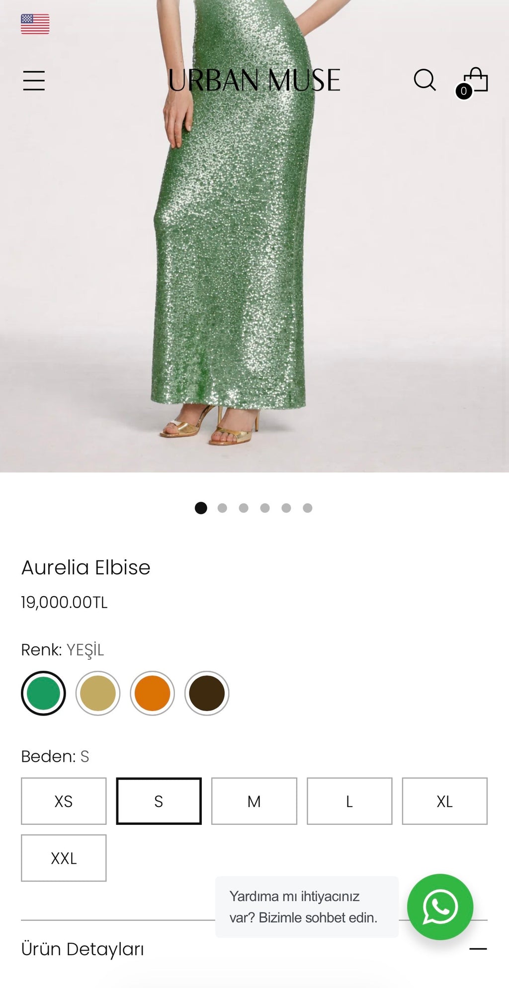 Urban Muse Aurelia Payet Elbise