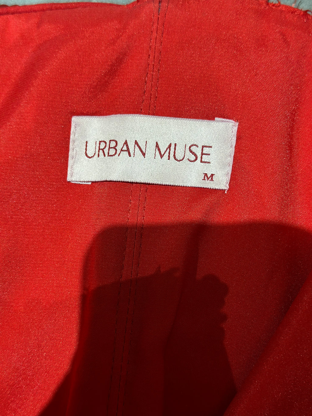Urban Muse Kırmızı Payet Elbise