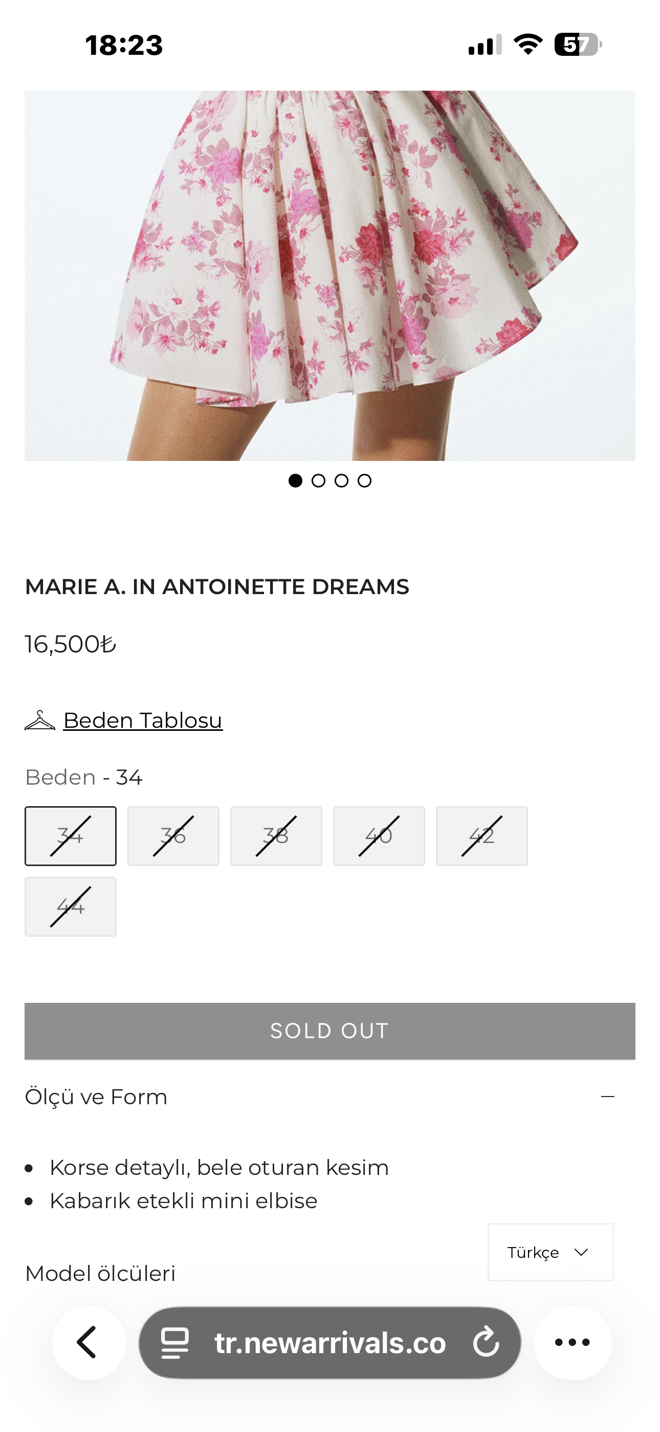 New Arrivals Marie Elbise