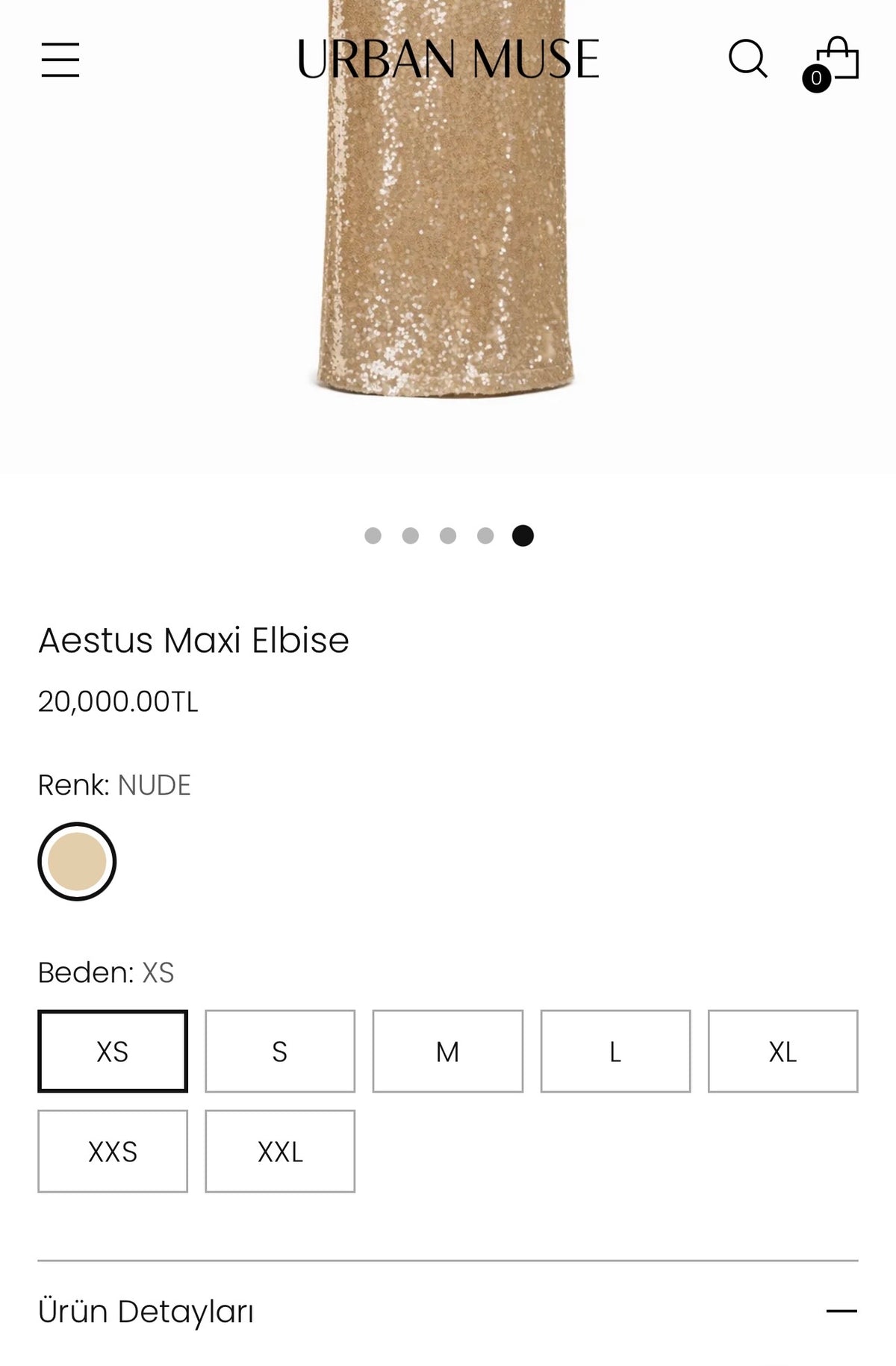 Urban Muse Aestus Maxi Elbise