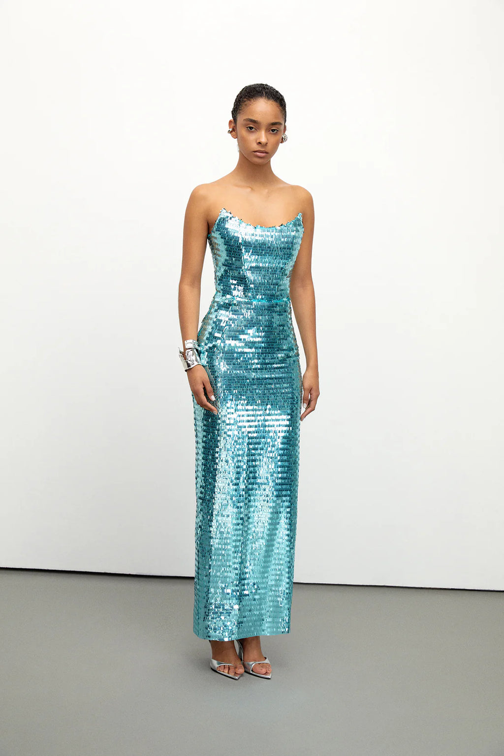 Urban Muse midi payet elbise
