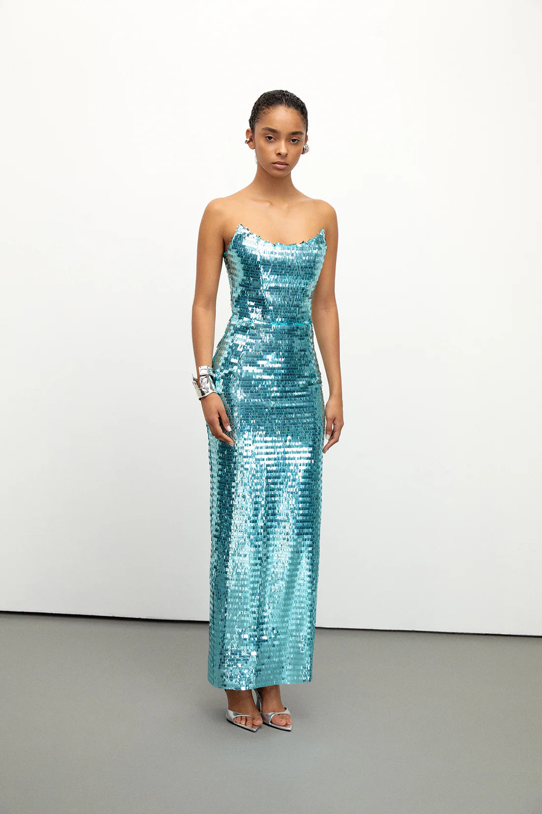 Urban Muse midi payet elbise