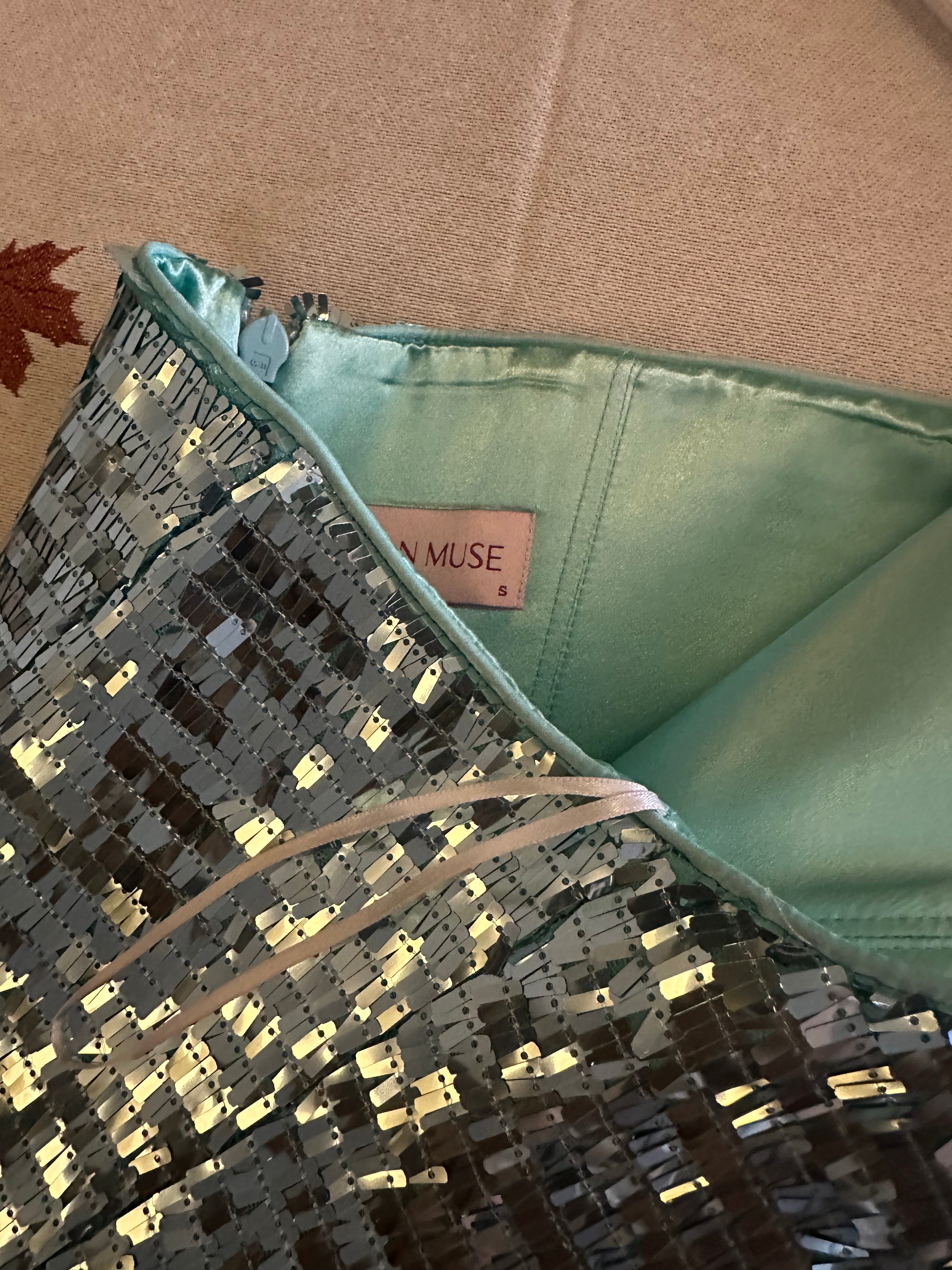 Urban Muse midi payet elbise